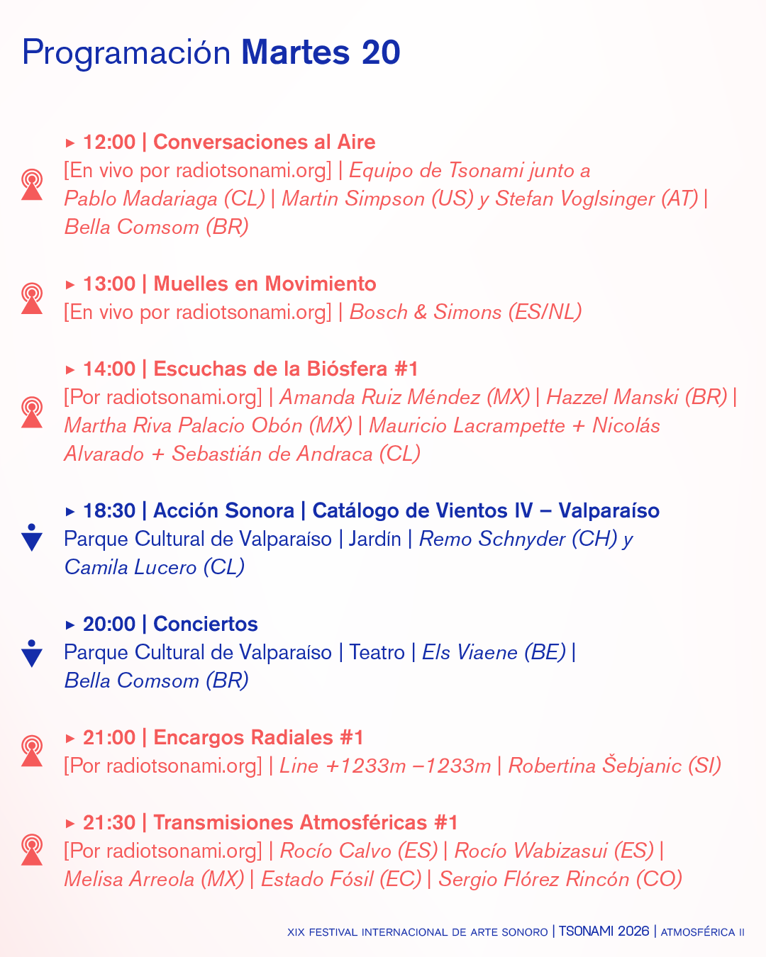 Martes 20