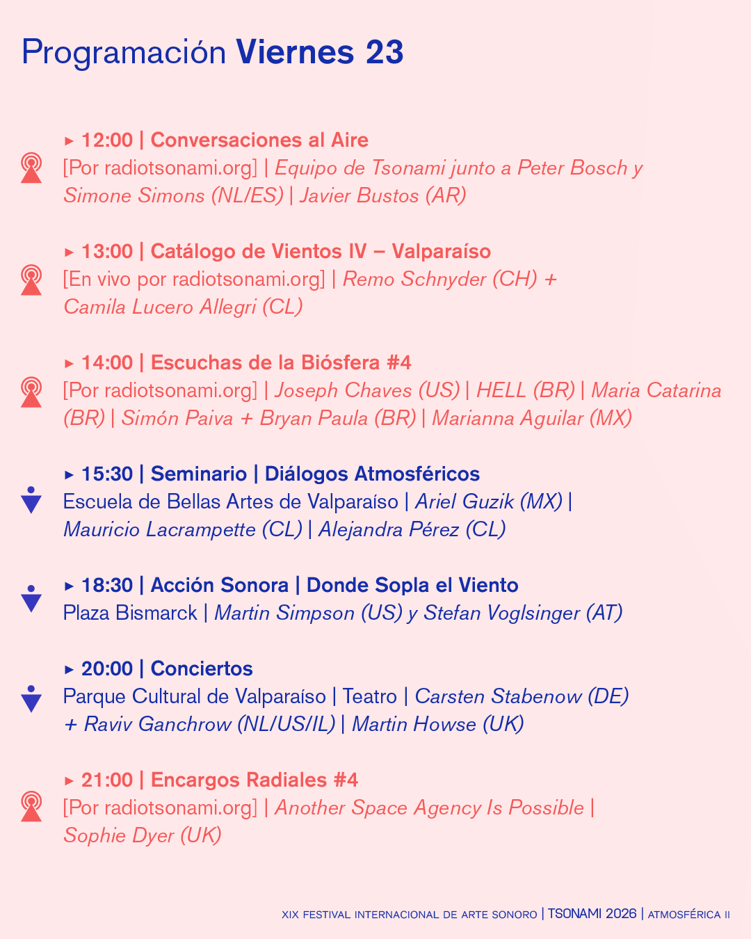 Viernes 23